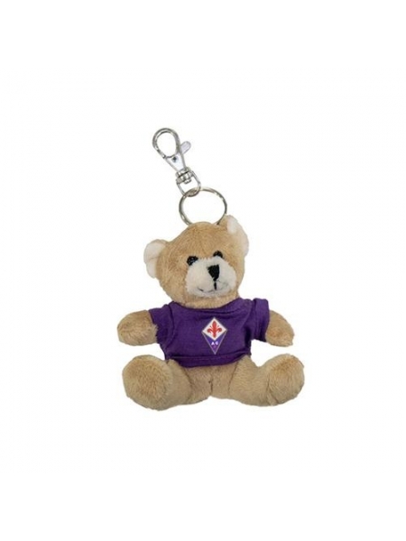 Portachiavi orsetto di peluche Forza Viola ACF Fiorentina